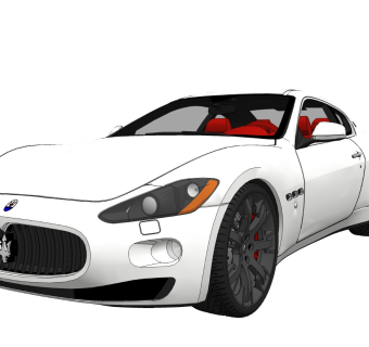 超精细汽车模型 玛莎拉蒂 Maserati GranTurismo S
